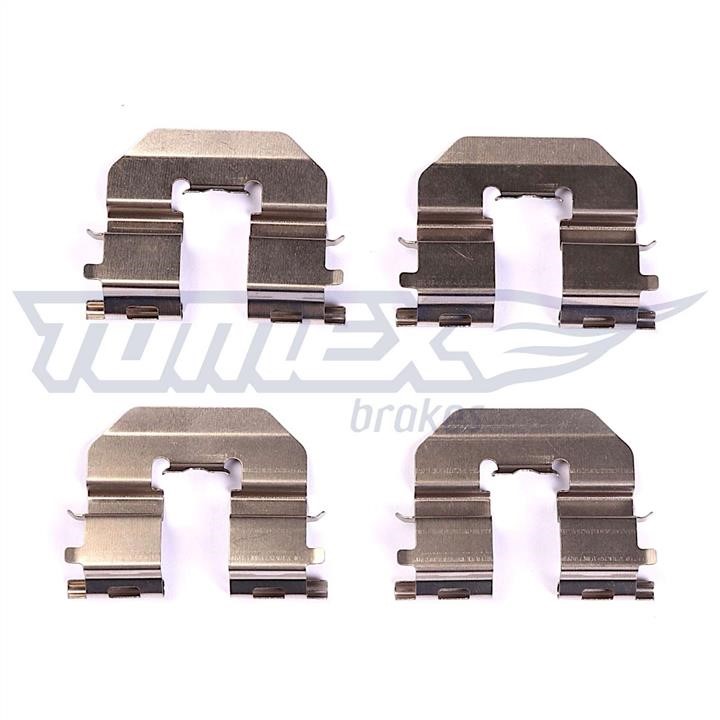 Tomex TX 43-89 Mounting kit brake pads TX4389