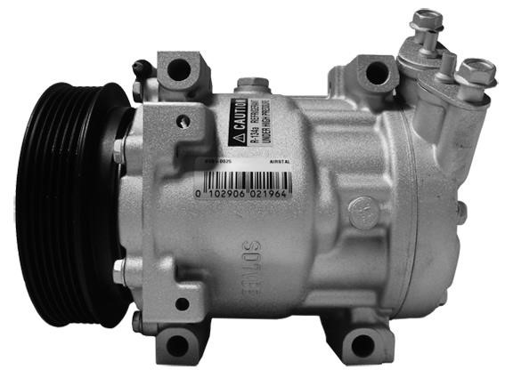 Airstal 10-0025 Compressor, air conditioning 100025