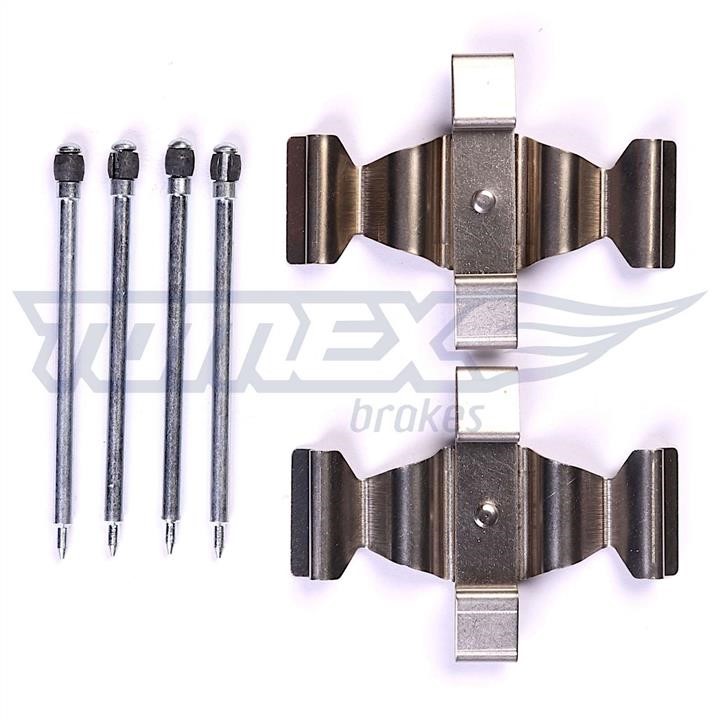 Tomex TX 43-71 Mounting kit brake pads TX4371