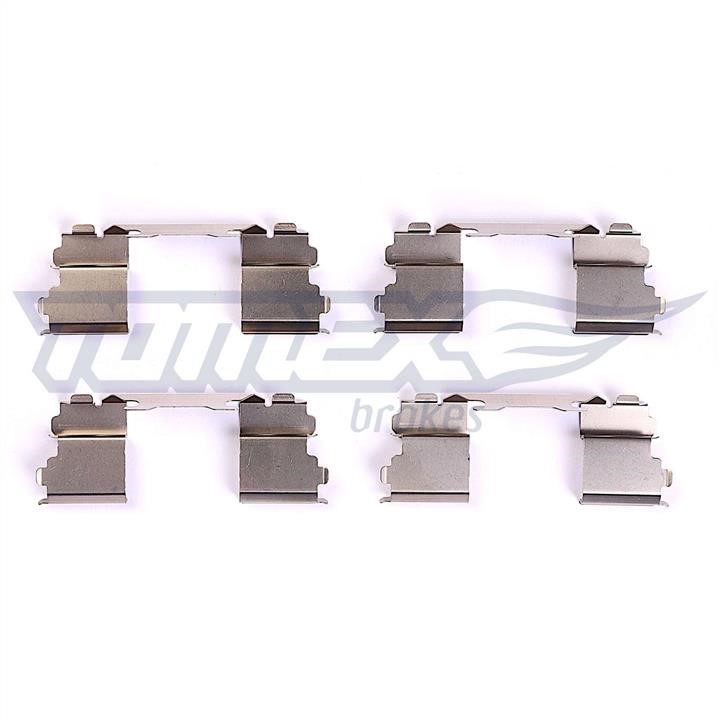 Rear brake pad fitting kit Iveco Daily: TX4418 Tomex Brake pad fitting kit