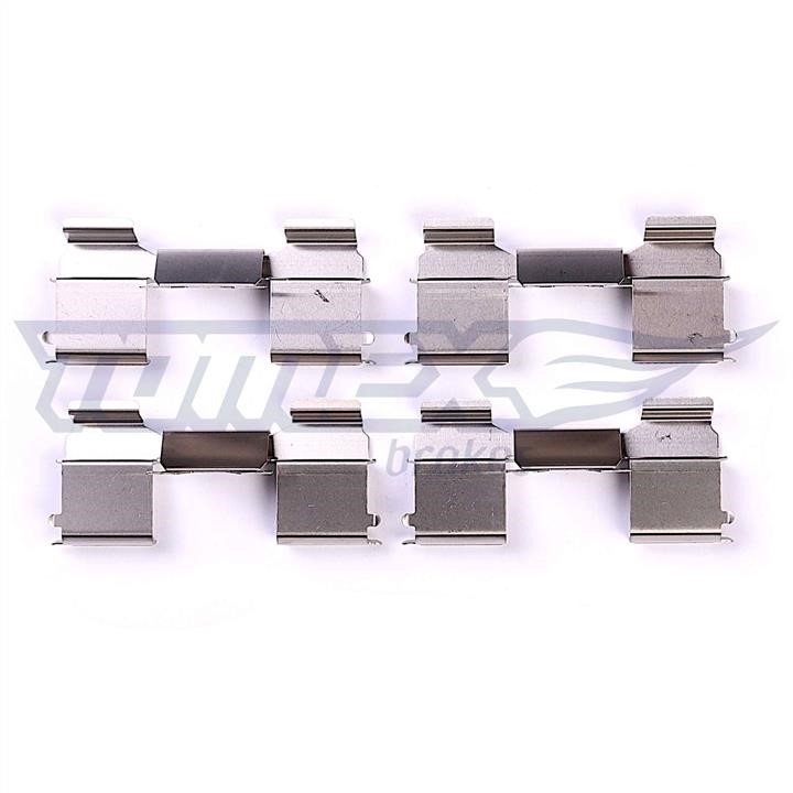 Tomex TX 44-39 Brake pad fitting kit TX4439 TX4439 Tomex Brake pad fitting kit
