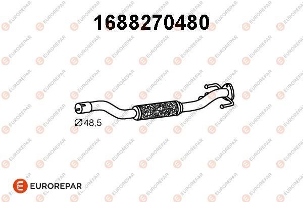 Eurorepar 1688270480 Exhaust pipe 1688270480