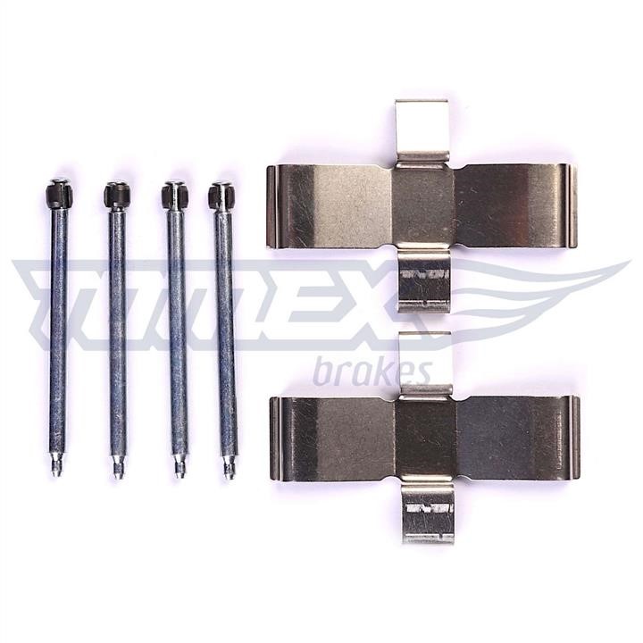 Tomex TX 44-81 Mounting kit brake pads TX4481