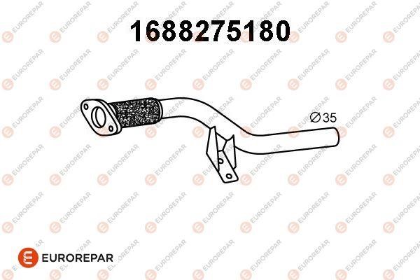 Eurorepar 1688275180 Exhaust pipe 1688275180