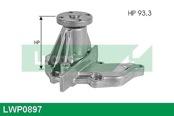 Lucas Electrical LWP0897 Water pump LWP0897