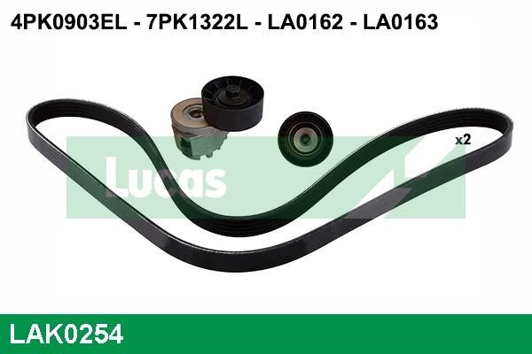 TRW LAK0254 Drive belt kit LAK0254
