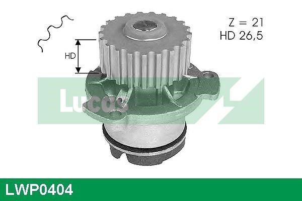 Lucas diesel LWP0404 Water pump LWP0404