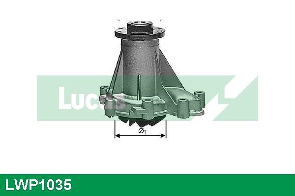 Lucas diesel LWP1035 Water pump LWP1035