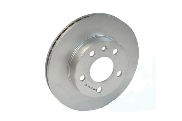 ASAM 30130 Front brake disc ventilated 30130