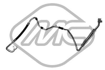 30594 Metalcaucho Coolant pipe