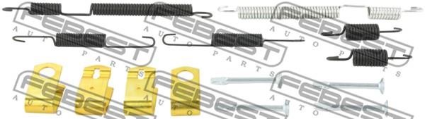 Brake pad fitting accessory KIA Rio (Kia Rio): 2204CERRKIT Febest Mounting Tool Set, brake drum