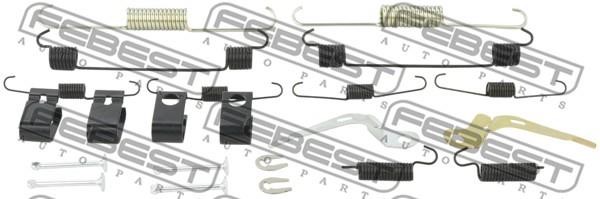Brake pad accessory kit Suzuki Ignis: 0704JB625KIT Febest Mounting Tool Set, brake drum