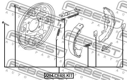 Buy Febest 2204-CERR-KIT at a low price in United Arab Emirates!