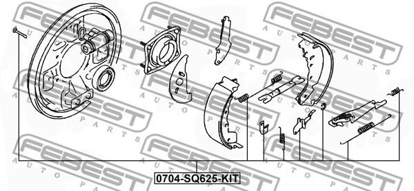 Buy Febest 0704-JB625-KIT at a low price in United Arab Emirates!