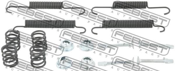 Brake pad accessory kit KIA Pro Cee'D (Kia Pro Cee'D): 1204IX35RKIT Febest Repair kit for rear drum brake pads