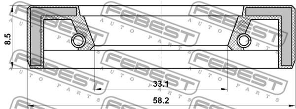 Buy Febest 95FAS-35580909X at a low price in United Arab Emirates!