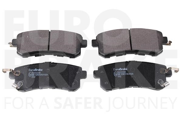 Eurobrake 5502222297 Brake Pad Set, disc brake 5502222297