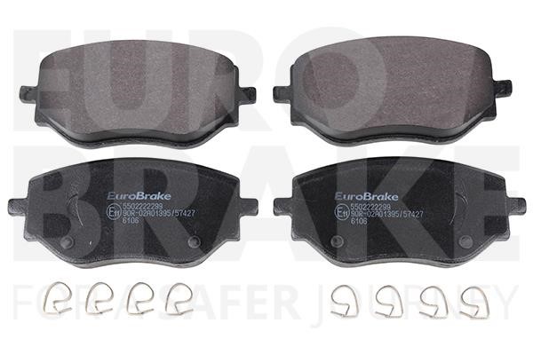 Eurobrake 5502222299 Brake Pad Set, disc brake 5502222299