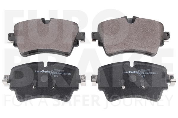 Eurobrake 5502221572 Brake Pad Set, disc brake 5502221572