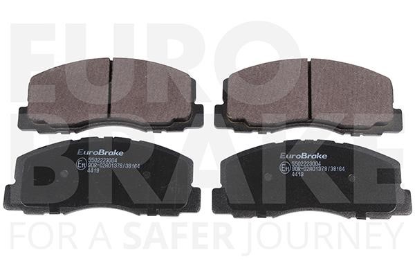 Eurobrake 5502223004 Brake Pad Set, disc brake 5502223004
