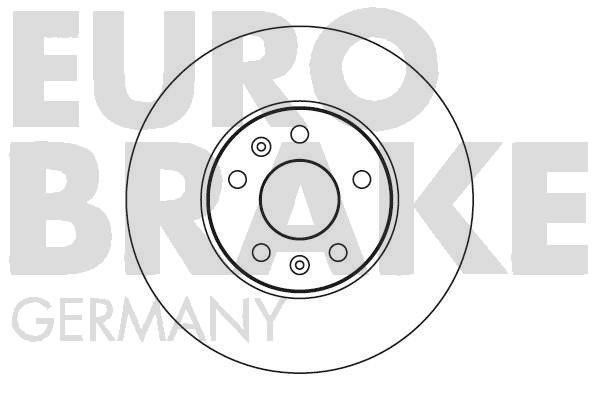 Eurobrake 5815201906 Brake disc 5815201906