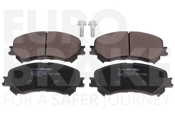 Eurobrake 5502223977 Brake Pad Set, disc brake 5502223977