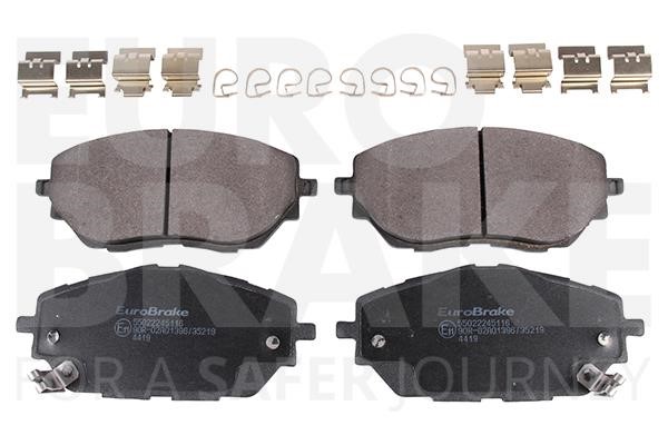 Eurobrake 55022245116 Brake Pad Set, disc brake 55022245116
