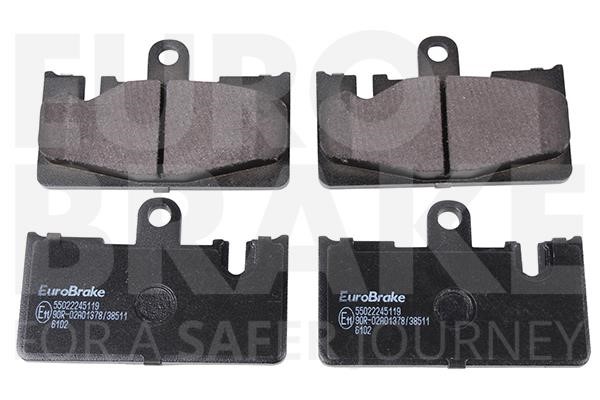 Eurobrake 55022245119 Brake Pad Set, disc brake 55022245119