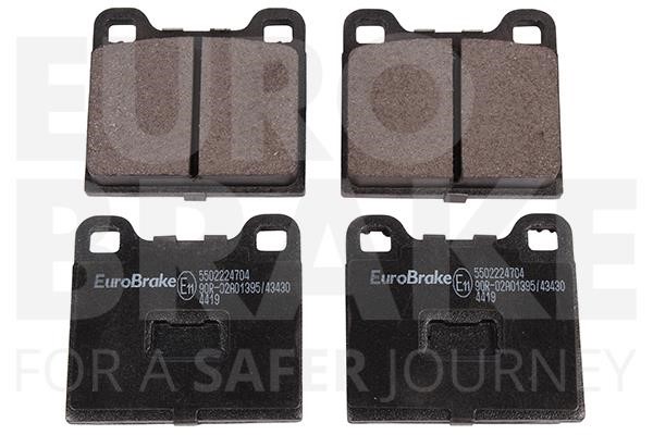 Eurobrake 5502224704 Brake Pad Set, disc brake 5502224704