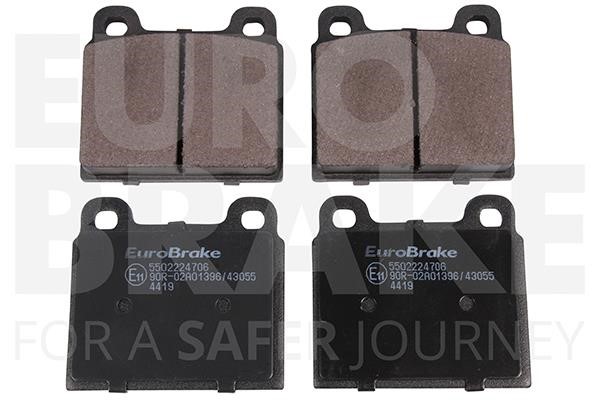 Eurobrake 5502224706 Brake Pad Set, disc brake 5502224706