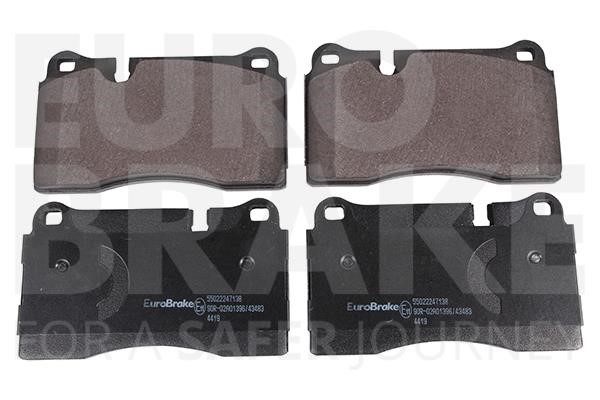 Eurobrake 55022247138 Brake Pad Set, disc brake 55022247138