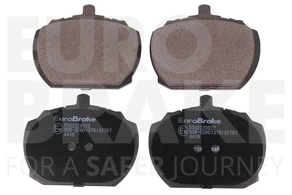 Eurobrake 5502229922 Brake Pad Set, disc brake 5502229922
