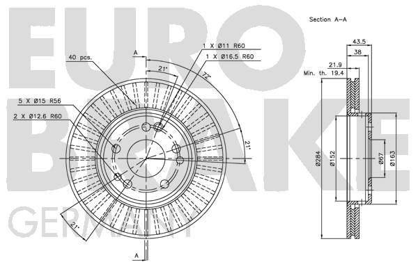 Buy Eurobrake 5815203321 at a low price in United Arab Emirates!