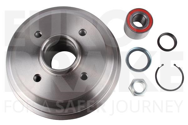 Eurobrake 5825251909 Brake drum with wheel bearing, assy 5825251909