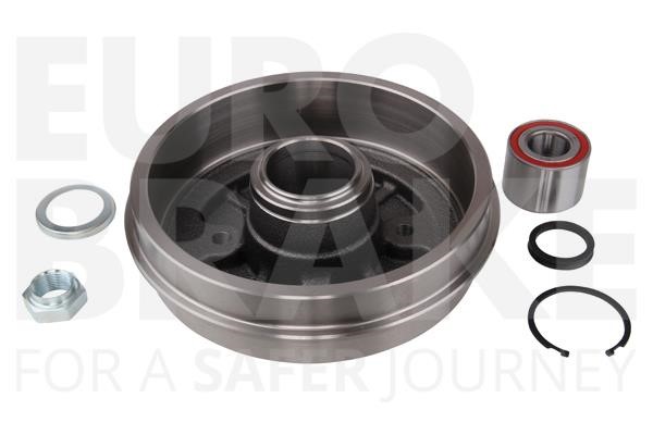 Brake drum with wheel bearing, assy Eurobrake 5825253711