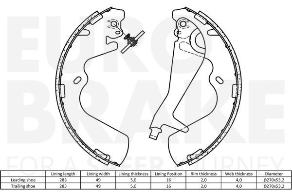 Buy Eurobrake 58492734647 at a low price in United Arab Emirates!