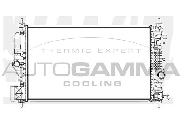 Autogamma 107234 Radiator, engine cooling 107234