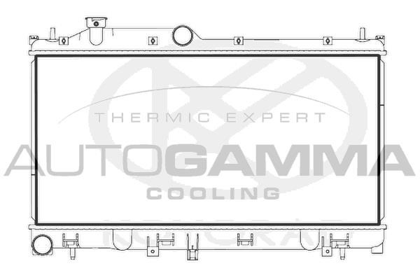 Autogamma 107720 Radiator, engine cooling 107720