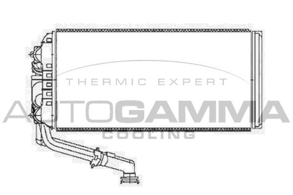 Autogamma 304770 Heat Exchanger, interior heating 304770