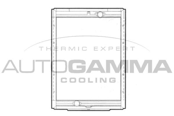 Autogamma 400492 Radiator, engine cooling 400492