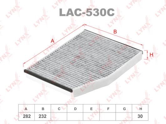 LYNXauto LAC-530C Filter, interior air LAC530C