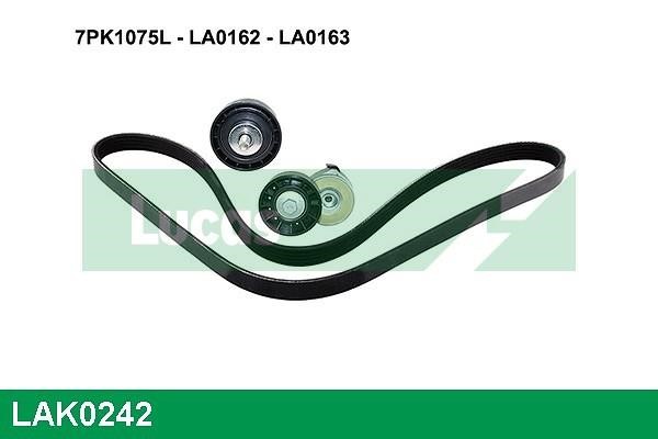 Lucas Electrical LAK0242 Drive belt kit LAK0242