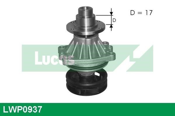 Lucas Electrical LWP0937 Water pump LWP0937