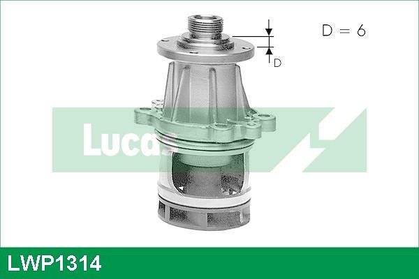 Lucas diesel LWP1314 Water pump LWP1314