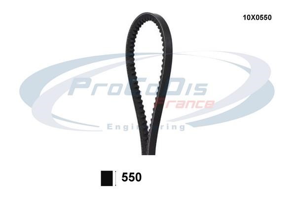 Procodis France 10X0550 V-belt 10X0550
