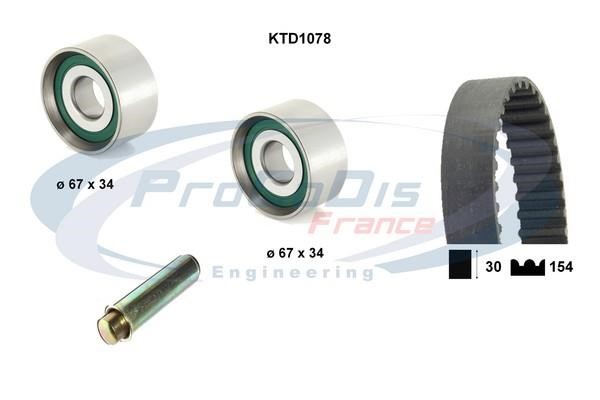 Procodis France KTD1078 Timing Belt Kit KTD1078