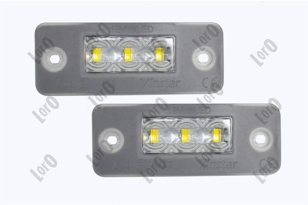 L032100012LED Abakus Licence Plate Lamp, towbar