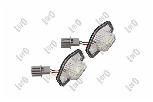 L182100001LED Abakus Licence Plate Lamp, towbar