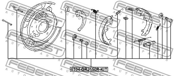 Buy Febest 0104-GRJ150R-KIT at a low price in United Arab Emirates!
