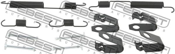 Rear brake pad fitting kit KIA Rio (Kia Rio): 1204SOLRKIT Febest Mounting Tool Set, brake drum